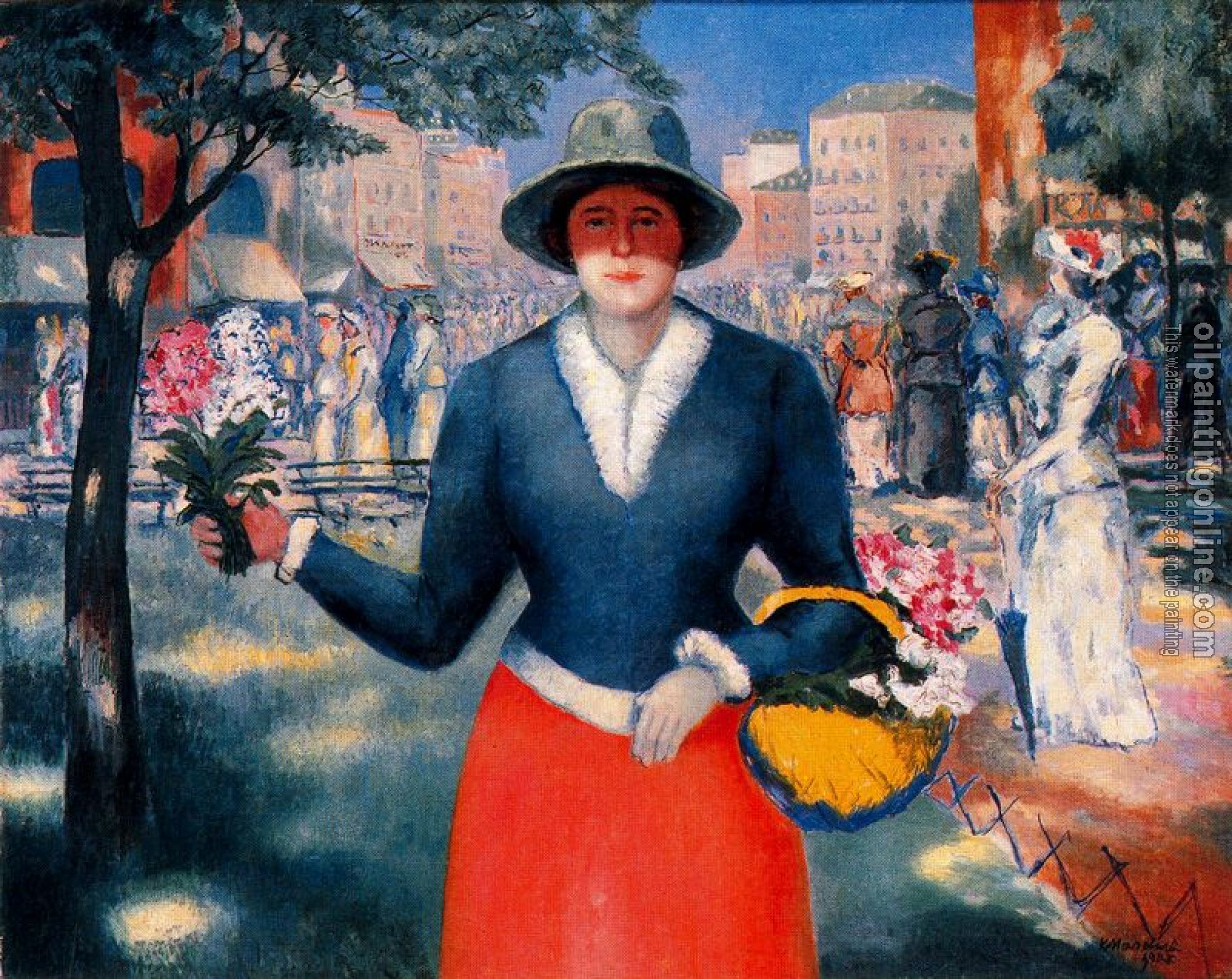 Kazimir Malevich - Flowergirl